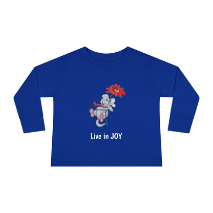 Joyful Toddler Long Sleeved Tee