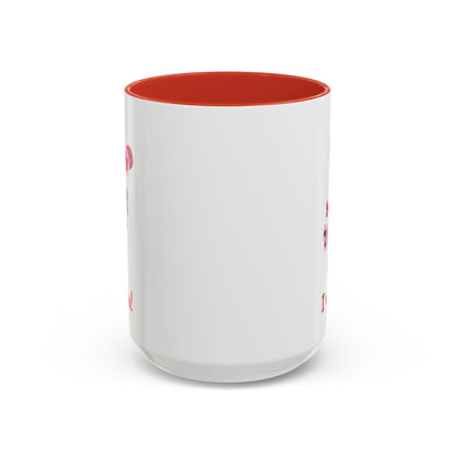 Coffee Mug - Humorous 'I wuv you!' Design with Original Itsy Mammal (11, 15oz)