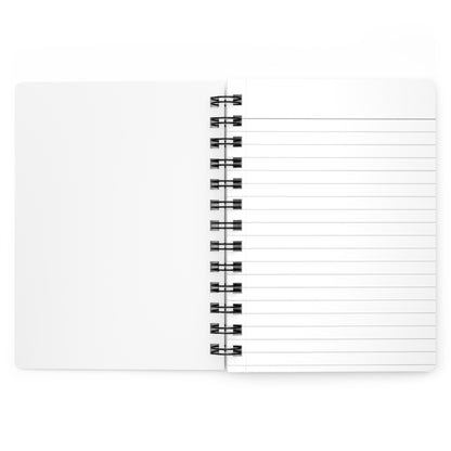 Unique Spiral Bound Journal with Humorous "I wuv You" Quote and cute ItsyMammal  Depiction